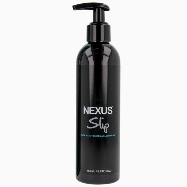 Густой анальный лубрикант Nexus Slip Anal (150 мл. на водной основе, супер для анальных игрушек