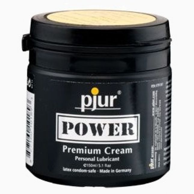 Густа змазка для фістингу та анального сексу pjur POWER Premium Cream 150 мл на гібридній основі