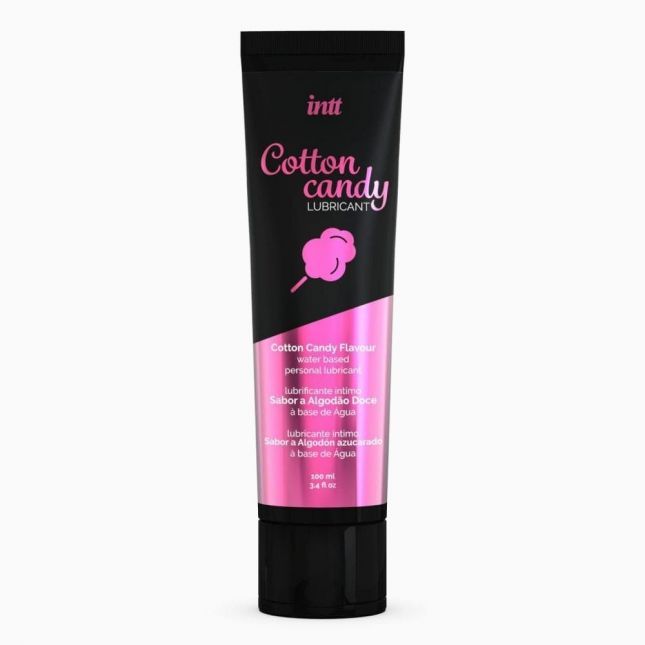 Intt Cotton Candy оральная смазка на водной основе, 100 мл