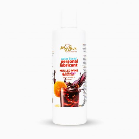 2в1 лубрикант та масажний гель - MyLove Aroma Series Intim&Massage Mulled Wine, 300 мл