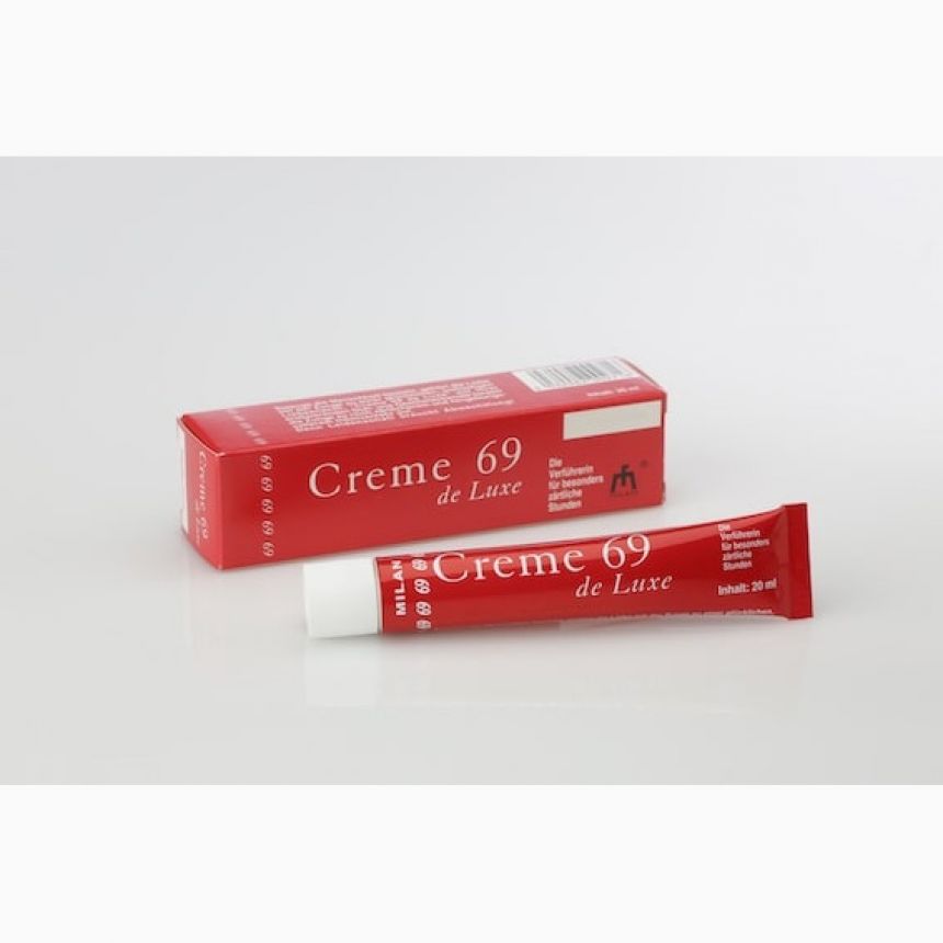 Оральний крем - Creme 69 De Luxe Peppermint, 28 мл Оральний крем - Creme 69 De Luxe Peppermint, 28 мл