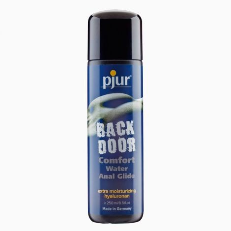 Анальний лубрикант pjur BACK DOOR Moisturising 250 мл, на водній основі, з гіалуроном, ефект силікону Анальний лубрикант pjur BACK DOOR Moisturising 250 мл, на водній основі, з гіалуроном, ефект силікону