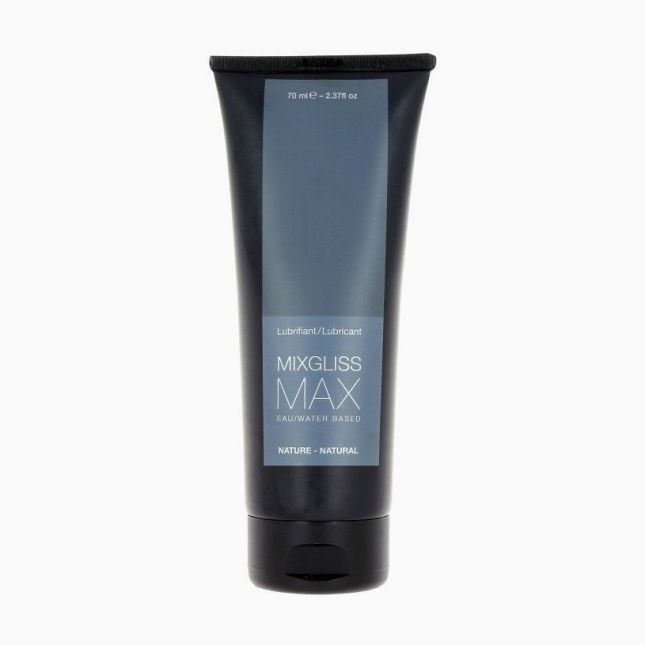 Анальная гель-смазка MixGliss MAX NATURE (70 мл) на водной основе с экстрактом алоэ