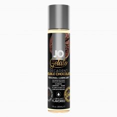Змазка на водній основі System JO GELATO Double Chocolate (30 мл) без цукру, парабенів та гліколю