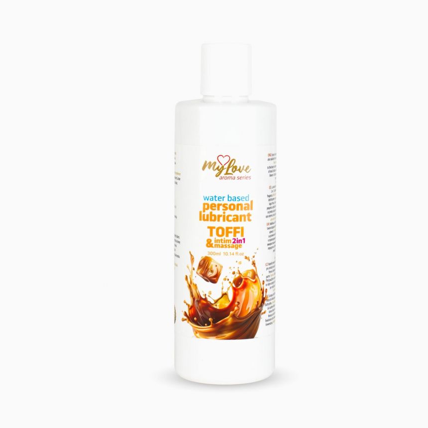 2в1 лубрикант та масажний гель - MyLove Aroma Series Intim&Massage Toffi, 300 мл 2в1 лубрикант та масажний гель - MyLove Aroma Series Intim&Massage Toffi, 300 мл