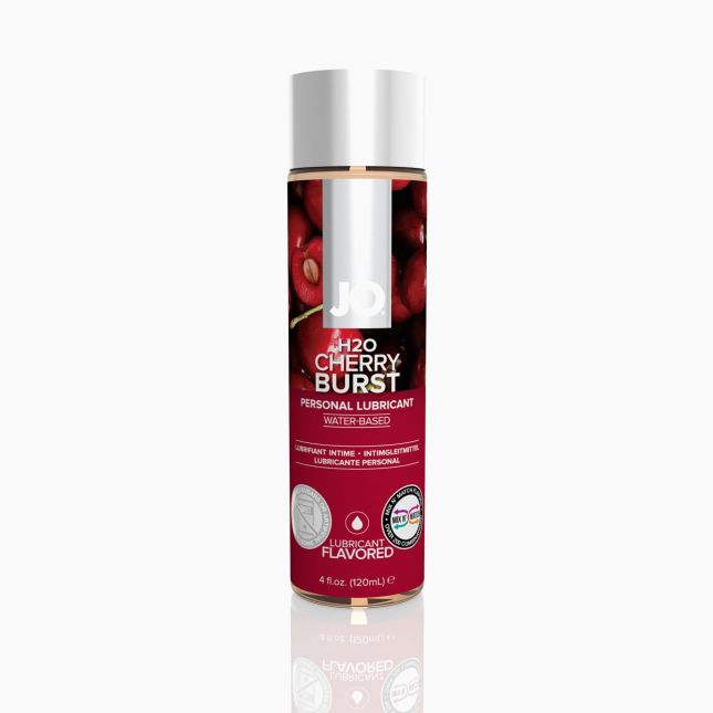 Змазка на водній основі System JO H2O — Cherry Burst (120 мл) без цукру, рослинний гліцерин
