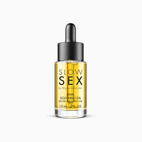 Заспокійлива олія для анального сексу Bijoux Indiscrets Slow Sex Anal Soothing Oil Before & After 15 мл