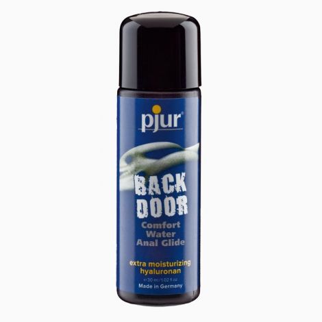 Анальний лубрикант pjur BACK DOOR Moisturising 30 мл, на водній основі, з гіалуроном, ефект силікону Анальний лубрикант pjur BACK DOOR Moisturising 30 мл, на водній основі, з гіалуроном, ефект силікону