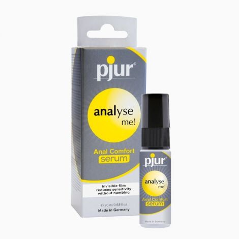 Розслаблювальна анальна сироватка pjur analyse me! Serum 20 мл, утворює плівку, без анестетиків Розслаблювальна анальна сироватка pjur analyse me! Serum 20 мл, утворює плівку, без анестетиків