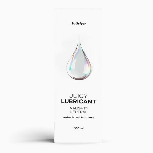 Лубрикант на водной основе Satisfyer Juicy Lubricant Naughty Neutral water based 300 мл Лубрикант на водной основе Satisfyer Juicy Lubricant Naughty Neutral water based 300 мл