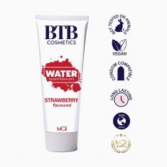 Змазка на водній основі BTB FLAVORED STRAWBERRY з ароматом полуниці (100 мл)