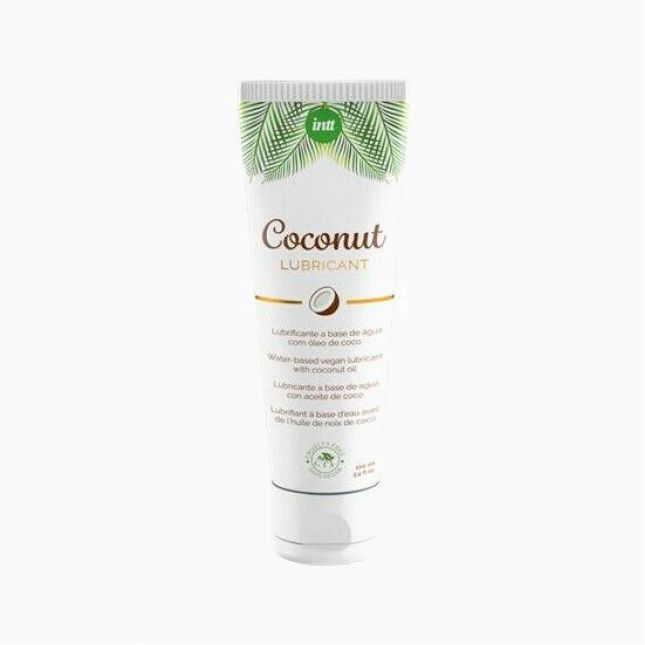 Доглядальний лубрикант Intt Coconut з кокосовою олією на водній основі (100 мл)
