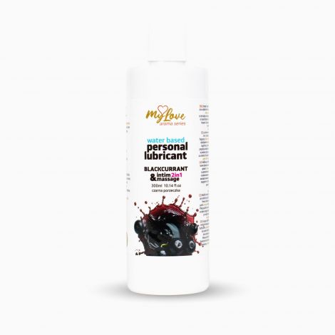2в1 лубрикант та масажний гель - MyLove Aroma Series Intim&Massage Blackcurrant, 300 мл