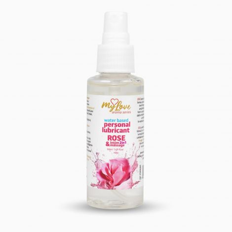 2в1 лубрикант та масажний гель - MyLove Aroma Series Intim&Massage Rose, 50 мл