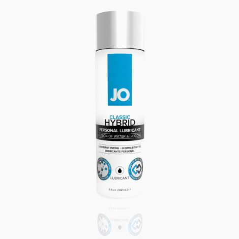 Густа змазка водно-силіконова JO Classic Hybrid (240 мл) без парабенів, гліцерину та олій