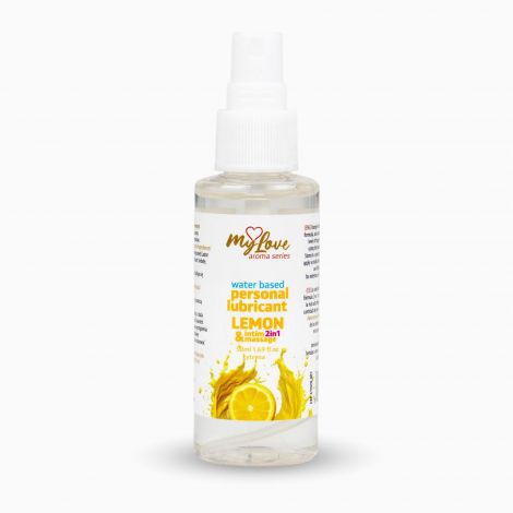 2в1 лубрикант та масажний гель - MyLove Aroma Series Intim&Massage Lemon, 50 мл