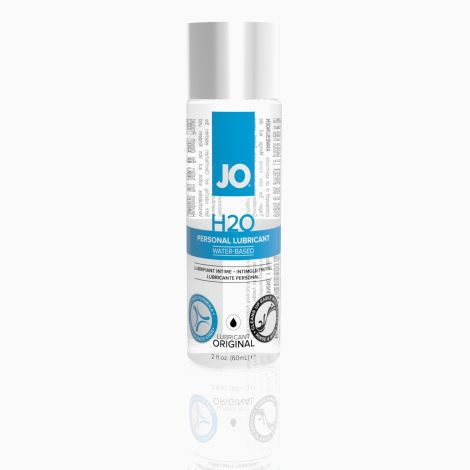 Смазка на водной основе JO H2O ORIGINAL (60 мл) маслянистая и гладкая, растительный глицерин