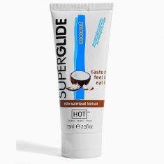 Оральный лубрикант со вкусом кокоса Superglide, 75 мл