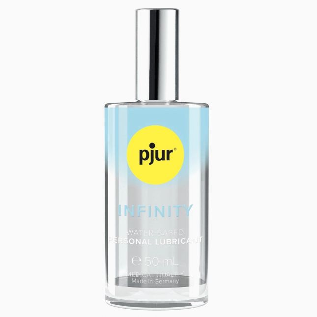 Преміальна змазка на водній основі pjur INFINITY water-based (50 мл) без запашників та консервантів