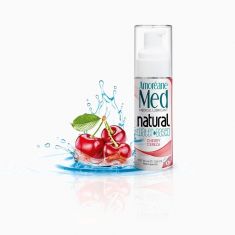 Лубрикант на водній основі з екстрактом фітопланктону Amoreane Cherry (50 мл), морський колаген