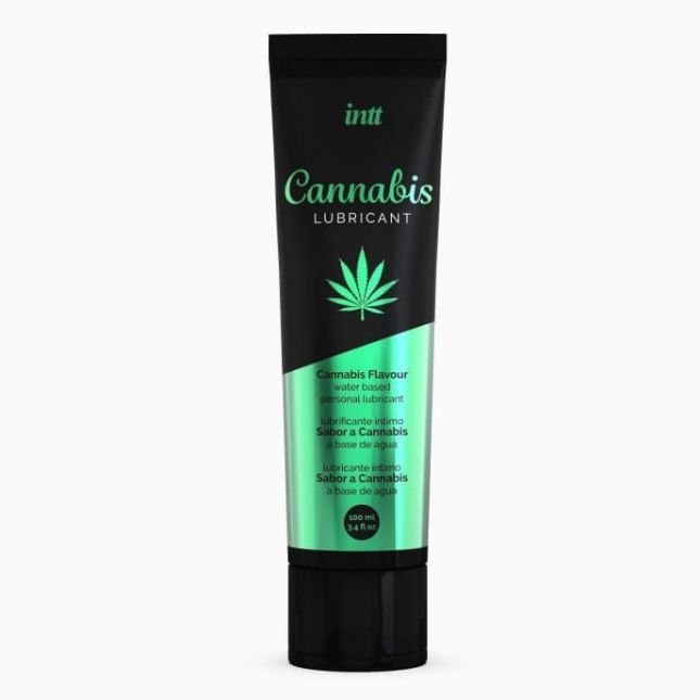 Intt Cannabis Lubricant - лубрикант на водній основі, 100 мл