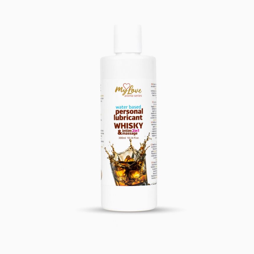 2в1 лубрикант та масажний гель - MyLove Aroma Series Intim&Massage Whisky, 300 мл 2в1 лубрикант та масажний гель - MyLove Aroma Series Intim&Massage Whisky, 300 мл