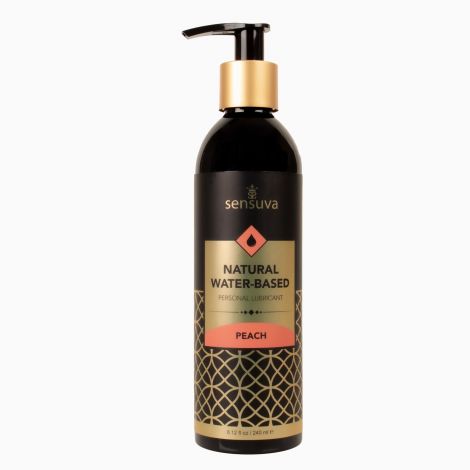 Смазка на водной основе Sensuva Natural Water-Based Peach (240мл) без глицерина и парабенов
