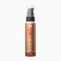 Гель для оральных ласк с согревающим эффектом INTT Lick Me Kissable Gel Peach 50 мл