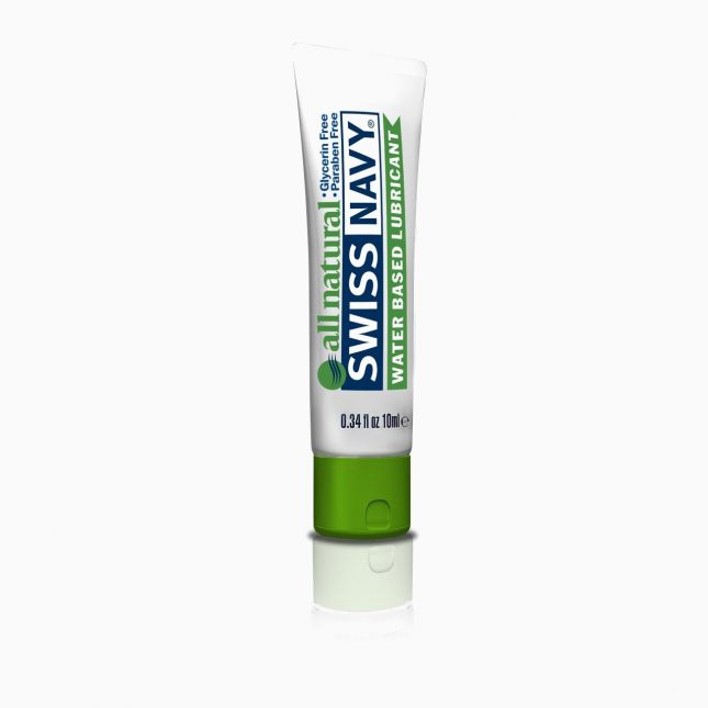 Лубрикант на водной основе для чувствительной кожи Swiss Navy All Natural 10 мл