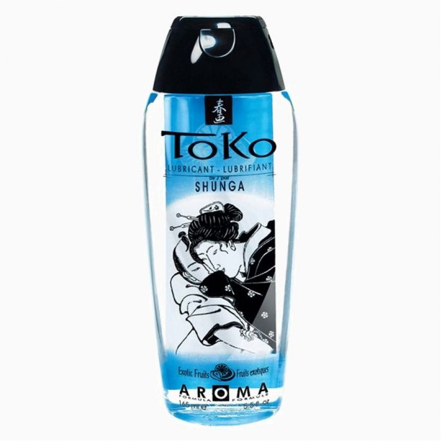 Лубрикант на водній основі Shunga Toko AROMA – Exotic Fruits (165 мл), не містить цукру Лубрикант на водній основі Shunga Toko AROMA – Exotic Fruits (165 мл), не містить цукру