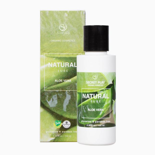 Лубрикант - Secret Play Natural Aloe Vera, 100 мл