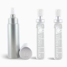 Преміум лубрикант 3в1 на силіконовій основі Uberlube Good-to-Go Silver (15 мл) + кейс