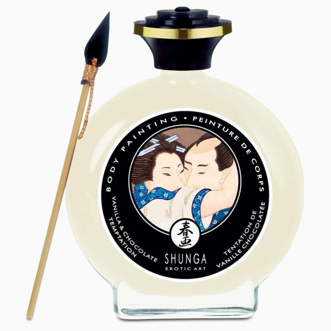 Фарба для тіла - Shunga Body Painting Vanilla & Chocolate Temptation
