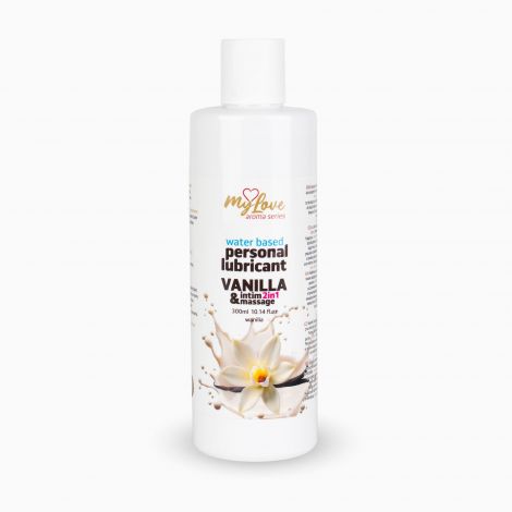 2в1 лубрикант та масажний гель - MyLove Aroma Series Intim&Massage Vanilla, 300 мл