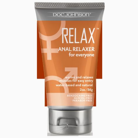 Розслаблювальний і розігрівальний гель для анального сексу Doc Johnson RELAX Anal Relaxer (56 г)