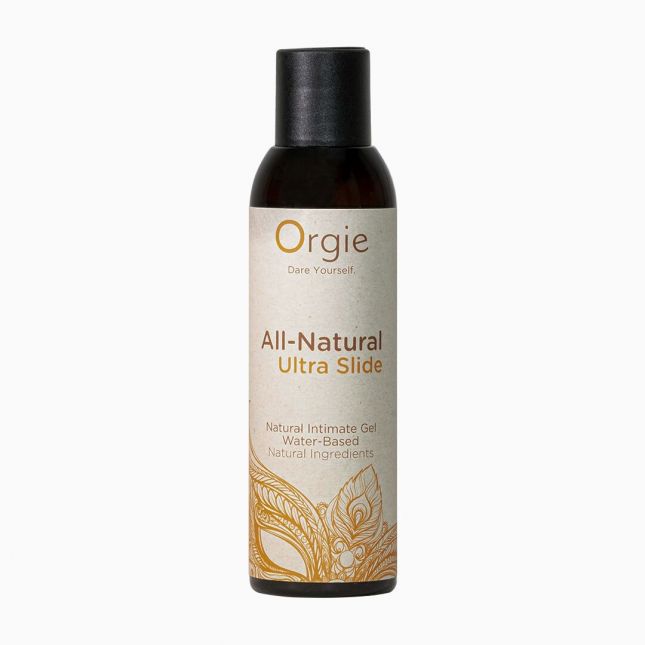 Лубрикант на водной основе Orgie All Natural Ultra Slide, 150 мл, суперскользящий, нелипкий