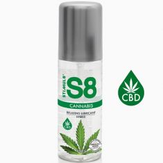 S8 Hybrid Cannabis Lube - інтимна змазка на гібридній основі, 125 мл