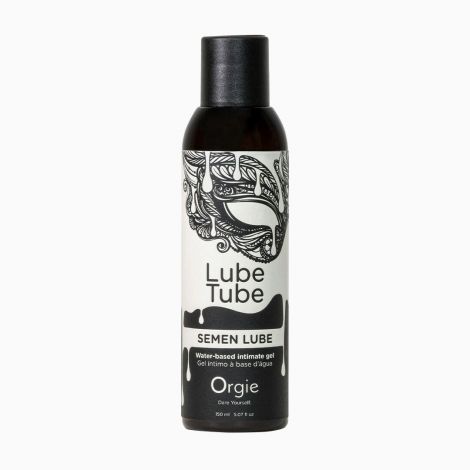 Лубрикант з імітацією сперми Orgie Lube Tube Semen Lube, 150 мл, водна основа, без смаку та запаху Лубрикант з імітацією сперми Orgie Lube Tube Semen Lube, 150 мл, водна основа, без смаку та запаху