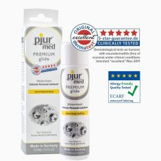 Силіконова змазка pjur MED Premium glide 100 мл для чутливої шкіри, пройшла клінічний тест
