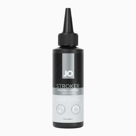Лубрикант для мастурбаторів JO Stroker Lubricant 120 мл, на водній основі, густий, з аплікатором Лубрикант для мастурбаторів JO Stroker Lubricant 120 мл, на водній основі, густий, з аплікатором