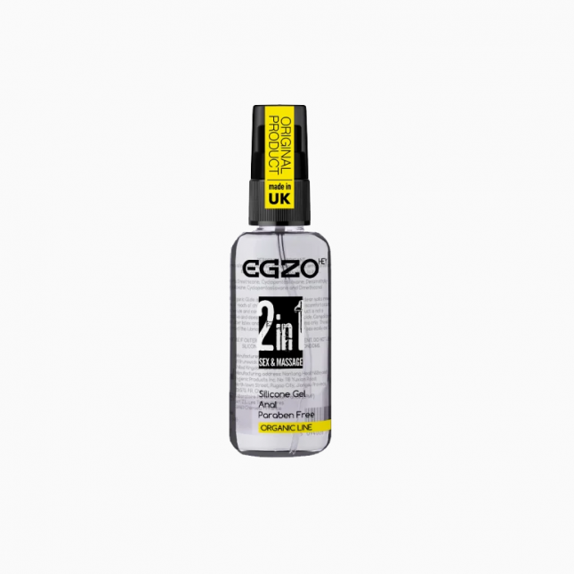 Egzo "Hey 2in1" - анальный лубрикант на силиконовой основе, 50 мл