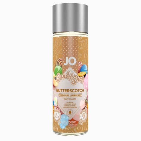 Лубрикант на водній основі JO H2O — Candy Shop — Butterscotch (60 мл) без цукру та парабенів