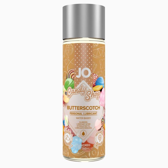 Лубрикант на водній основі System JO H2O — Candy Shop — Butterscotch (60 мл) без цукру та парабенів