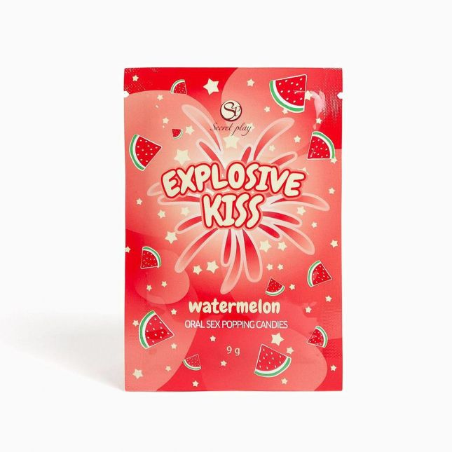 Стріляючі цукерки - Secret Play Explosive Kiss Watermelon, 9 г