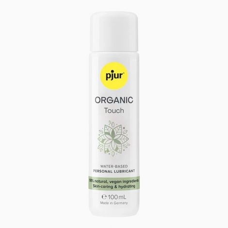 Органічний лубрикант pjur ORGANIC Touch 100 мл, водна основа, без ароматизаторів і парабенів Органічний лубрикант pjur ORGANIC Touch 100 мл, водна основа, без ароматизаторів і парабенів
