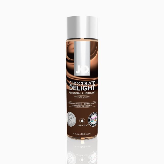 Смазка на водной основе System JO H2O — Chocolate Delight (120 мл) без сахара, растительный глицерин