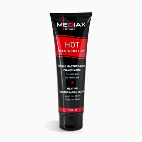Лубрикант - MEDIAX For Men Hot Masturbation Cream, 150 мл