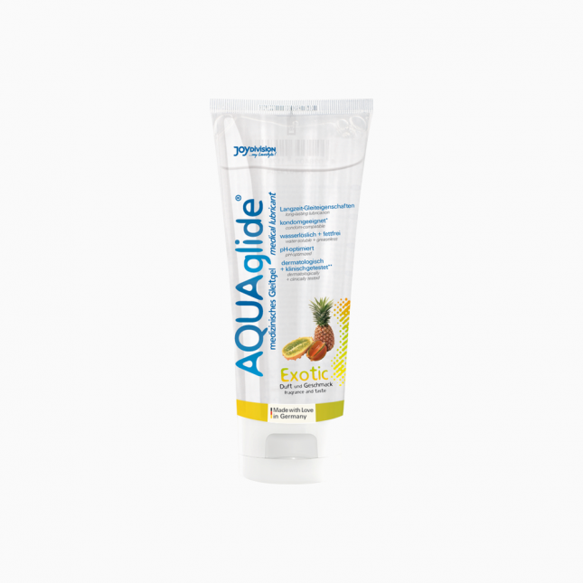 Лубрикант - AQUAglide Exotic (екзотичні фрукти), 100 мл