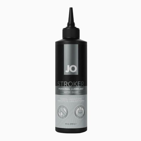 Лубрикант для мастурбаторів JO Stroker Lubricant 240 мл, на водній основі, густий, з аплікатором Лубрикант для мастурбаторів JO Stroker Lubricant 240 мл, на водній основі, густий, з аплікатором
