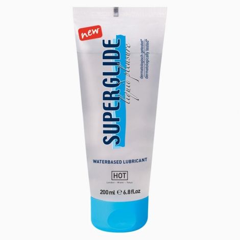 Анальный лубрикант на водной основе Superglide 200 мл.